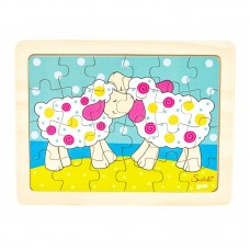 Пазл дерев'яний goki Овечки Susibelle 57506-2 Пазл дерев'яний goki Овечки Susibelle 57506-2