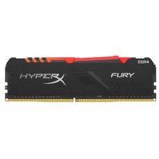 Пам'ять до ПК Kingston DDR4 2666 8GB HyperX Fury RGB Пам'ять до ПК Kingston DDR4 2666 8GB HyperX Fury RGB