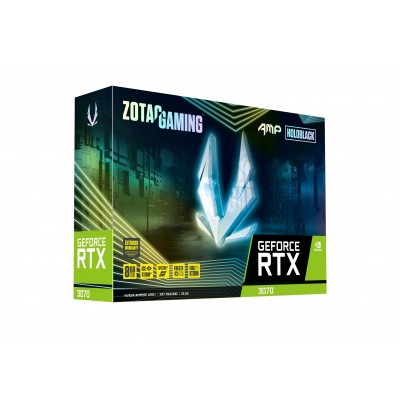 Відеокарта ZOTAC GeForce RTX 3070 8GB GDDR6 AMP HOLO GAMING LHR