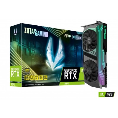 Відеокарта ZOTAC GeForce RTX 3070 8GB GDDR6 AMP HOLO GAMING LHR