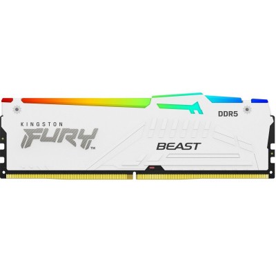 Пам'ять ПК Kingston DDR5 32GB 6000 FURY Renegade White XMP