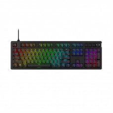 Клавіатура механічна HyperX Alloy Rise 106key, Red, USB-A, EN/UA, RGB, чорний Клавіатура механічна HyperX Alloy Rise 106key, Red, USB-A, EN/UA, RGB, чорний