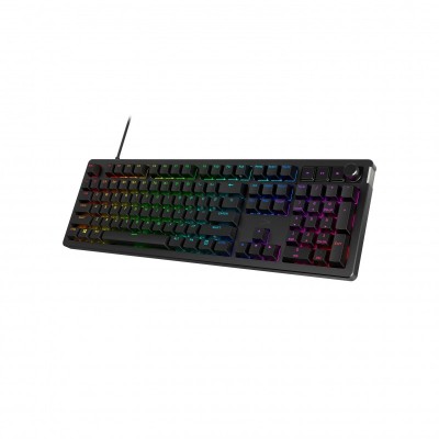 Клавіатура механічна HyperX Alloy Rise 106key, Red, USB-A, EN/UA, RGB, чорний