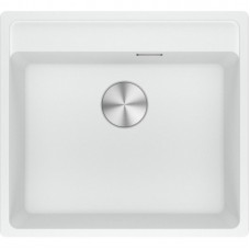Мийка кухонна Franke Maris, фраграніт, прямокутник, без крила, 560х510х200мм, чаша - 1, врізна, MRG 610-52 TL, білий