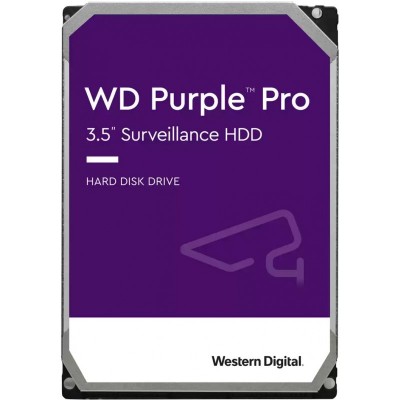 Жорсткий диск WD 18TB 3.5" 7200 512MB SATA Purple Pro Surveillance Жорсткий диск WD 18TB 3.5" 7200 512MB SATA Purple Pro Surveillance