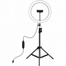Набір блогера Puluz Ring USB LED lamp 11.8"+ tripod 1.1m (PKT3056B) Набір блогера Puluz Ring USB LED lamp 11.8"+ tripod 1.1m (PKT3056B)