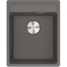 Мийка кухонна Franke Maris, фраграніт, прямокутник, без крила, 410х510х200мм, чаша - 1, врізна, MRG 610-72 TL, сірий камінь Мийка кухонна Franke Maris, фраграніт, прямокутник, без крила, 410х510х200мм, чаша - 1, врізна, MRG 610-72 TL, сірий камінь