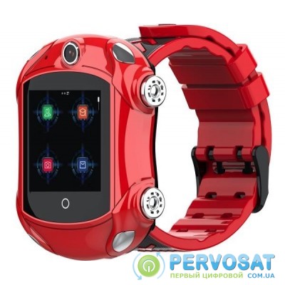 Дитячий GPS годинник-телефон GOGPS ME X01 Червоний