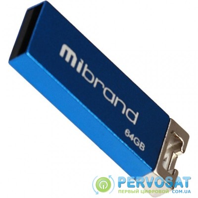 USB флеш накопитель Mibrand 64GB Сhameleon Blue USB 2.0 (MI2.0/CH64U6U)