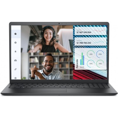 Ноутбук Dell Vostro 3520 15.6&quot; FHD IPS AG, Intel i7-1255U, 8GB, F512GB, UMA, Lin, чорний