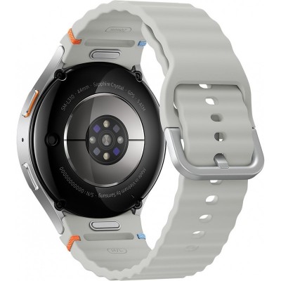 Смарт-годинник Samsung Galaxy Watch 7 44мм (L310) 1.47", 480x480, sAMOLED, BT 5.3, NFC, 2/32ГБ, сріблястий