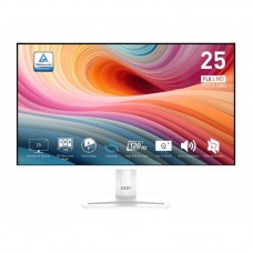 Монітор MSI 24.5" PRO MP251W-E2 D-Sub, HDMI, DP, MM, IPS, 120Hz, sRGB 99%, AdaptiveSync, білий