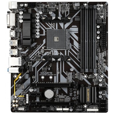 Материнська плата GIGABYTE B450M DS3H sAM4 B450 4xDDR4 HDMI-DVI mATX