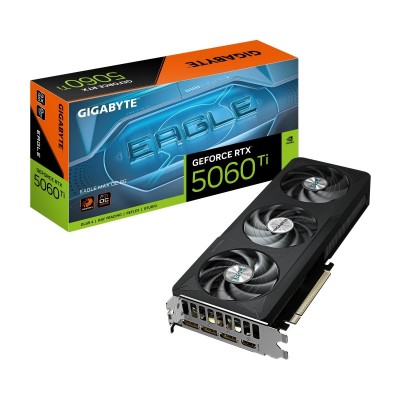 Відеокарта GIGABYTE GeForce RTX 5060 Ti 8GB GDDR7 EAGLE MAX OC Відеокарта GIGABYTE GeForce RTX 5060 Ti 8GB GDDR7 EAGLE MAX OC