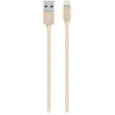 Дата кабель USB 2.0 AM to Lightning 1.2m MIXIT PREMIUM METALLIC gold Belkin (F8J144BT04-GLD)
