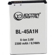 Акумуляторна батарея для телефону EXTRADIGITAL LG K10 (BL-45A1H) 2300 mAh (BML6430) Акумуляторна батарея для телефону EXTRADIGITAL LG K10 (BL-45A1H) 2300 mAh (BML6430)