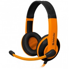 Навушники Defender Warhead G-120 Black-Orange (64099)
