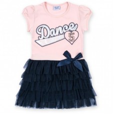 Плаття Breeze з багатошаровою спідницею "Dance" (8754-110G-peach) Плаття Breeze з багатошаровою спідницею "Dance" (8754-110G-peach)