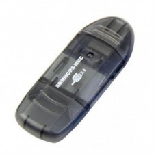 Зчитувач флеш-карт ST-Lab SD/ SDHC/ MMC /RS-MMC (U-371 black) Зчитувач флеш-карт ST-Lab SD/ SDHC/ MMC /RS-MMC (U-371 black)