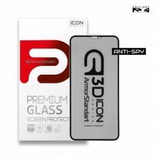 Скло захисне Armorstandart Icon 3D Anti-spy Apple iPhone 11 Pro Max/XS Max Black (ARM56127-GI3D-BK) Скло захисне Armorstandart Icon 3D Anti-spy Apple iPhone 11 Pro Max/XS Max Black (ARM56127-GI3D-BK)