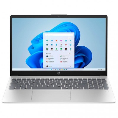 Ноутбук HP 15-fc0005ua 15.6&quot; FHD IPS AG, AMD R3-7320U, 8GB, F256GB, UMA, DOS, сріблястий