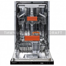 Посудомийна машина ARDESTO вбудовувана, 10компл., А++, 45см, дисплей, 3й кошик, чорний Посудомийна машина ARDESTO вбудовувана, 10компл., А++, 45см, дисплей, 3й кошик, чорний