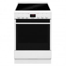 Плита Hansa електрична склокерамічна, 65л, 50x60см, дисплей, конвекція, білий