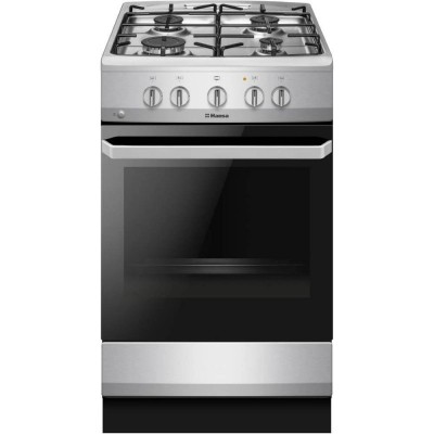 Плита газова Hansa, 50x60см, 67л, емаль, газ контр., нержавіюча сталь