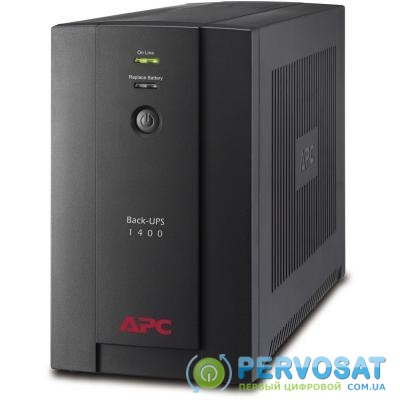 Источник бесперебойного питания APC Back-UPS 1400VA, IEC (BX1400UI)