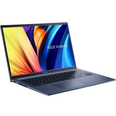 Ноутбук ASUS X1702ZA-AU511 17.3FHD IPS/Intel i5-1235U/8/512F/int/noOS/Blue