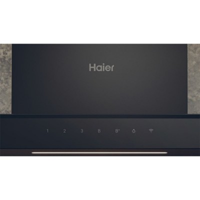 Витяжка Haier Т-подібна, 60см, 883м куб год., чорний