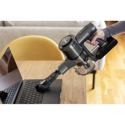 Пилосос Gorenje бездротовий, 70Вт, конт пил -0.7л, автон. робота до 60хв, HEPA, підсвічування, індикатор, антрацит Пилосос Gorenje бездротовий, 70Вт, конт пил -0.7л, автон. робота до 60хв, HEPA, підсвічування, індикатор, антрацит