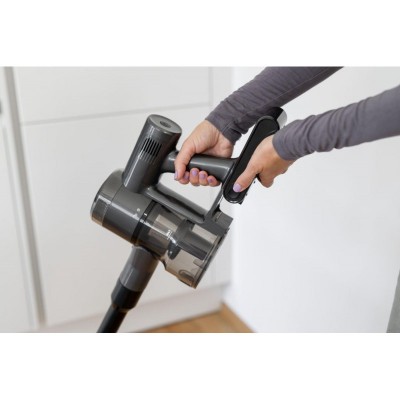 Пилосос Gorenje бездротовий, 70Вт, конт пил -0.7л, автон. робота до 60хв, HEPA, підсвічування, індикатор, антрацит Пилосос Gorenje бездротовий, 70Вт, конт пил -0.7л, автон. робота до 60хв, HEPA, підсвічування, індикатор, антрацит