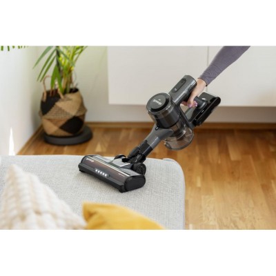 Пилосос Gorenje бездротовий, 70Вт, конт пил -0.7л, автон. робота до 60хв, HEPA, підсвічування, індикатор, антрацит Пилосос Gorenje бездротовий, 70Вт, конт пил -0.7л, автон. робота до 60хв, HEPA, підсвічування, індикатор, антрацит