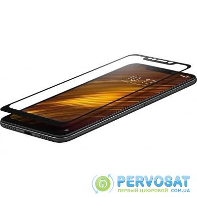 Стекло защитное Vinga для Xiaomi Pocophone F1 Black (VTPGS-XPF1B)