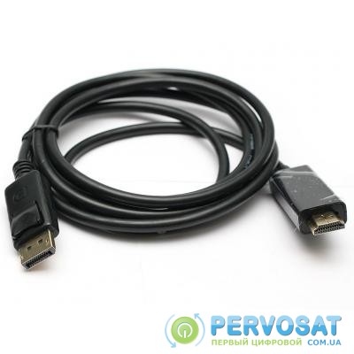 Кабель мультимедийный DisplayPort to HDMI PowerPlant (KD00AS1237)