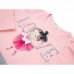Платье Breeze "LOVE" (13724-92G-pink)