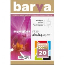 Папір BARVA 10x15, 200g/m2, PROFI, 20c (IP-R200-161) Папір BARVA 10x15, 200g/m2, PROFI, 20c (IP-R200-161)