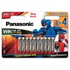 Батарейка PANASONIC AAA LR03 Pro Power * 10 Power Rangers (LR03XEG/10B4FPR)