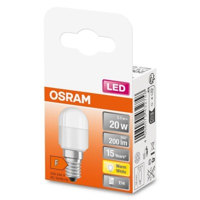 Лампа OSRAM LED E14 2.3Вт 2700К 200Лм T26