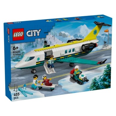 Конструктор LEGO City Літак швидкої медичної допомоги