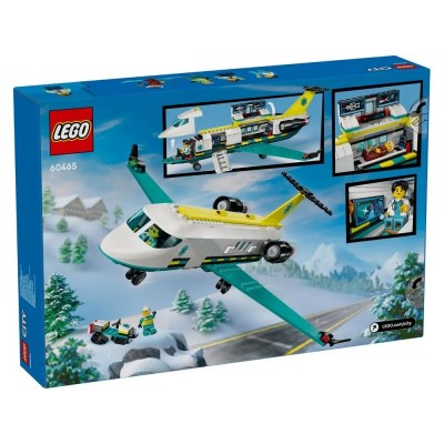 Конструктор LEGO City Літак швидкої медичної допомоги