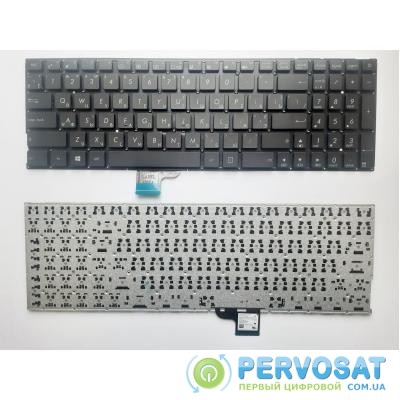 Клавиатура ноутбука ASUS UX510 черная (A46096)