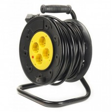 Мережевий подовжувач PowerPlant на катушке 30 м, 4 розетки (JY-2002/30) (PPRA10M300S4) Мережевий подовжувач PowerPlant на катушке 30 м, 4 розетки (JY-2002/30) (PPRA10M300S4)