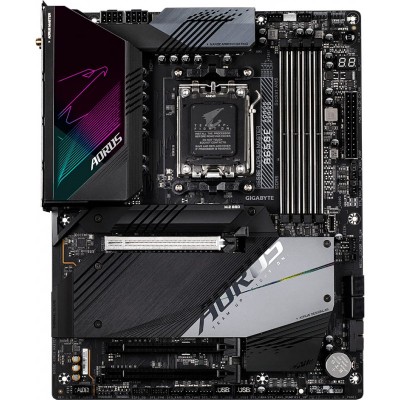 Материнська плата GIGABYTE B650E AORUS MASTER B650 sAM5 4xDDR5 M.2 Wi-Fi BT ATX