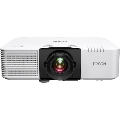 Проєктор Epson EB-L690U WUXGA, 6500 lm, LASER, 1.35-2.2, WiFi, білий