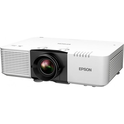 Проєктор Epson EB-L690U WUXGA, 6500 lm, LASER, 1.35-2.2, WiFi, білий