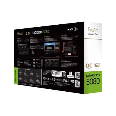 Відеокарта ASUS GeForce RTX 5080 16GB GDDR7 OC PROART-RTX5080-O16G