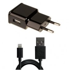 Зарядний пристрій Grand-X 1*USB, 1A, Black, + cable USB -> Lightning, Cu, 2.1А, 1m (CH765LTB) Зарядний пристрій Grand-X 1*USB, 1A, Black, + cable USB -> Lightning, Cu, 2.1А, 1m (CH765LTB)