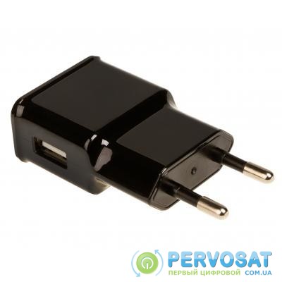 Зарядное устройство Grand-X 1*USB, 1A, Black, + cable USB -> Lightning, Cu, 2.1А, 1m (CH765LTB)